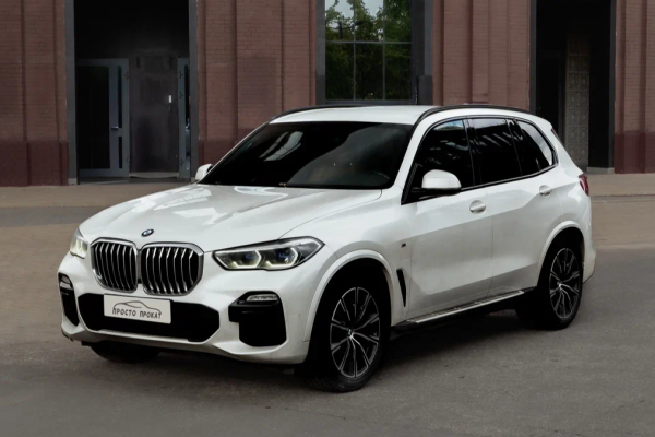 Прокат авто bmw x5 бизнес класса 2020 года в городе Москва Нахимовский проспект от 15600 руб./сутки, полный привод, двигатель: дизель, объем 3 литра, ОСАГО (Мультидрайв), без водителя, недорого - RentRide