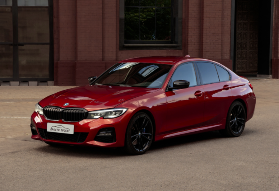 Аренда bmw 3-serii бизнес класса 2019 года в городе Москва Нахимовский проспект от 8400 руб./сутки, полный привод, двигатель: дизель, объем 2 литра, ОСАГО (Мультидрайв), без водителя, недорого - RentRide