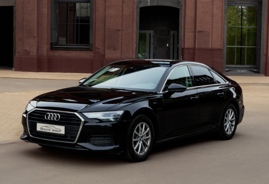 Аренда audi a6 бизнес класса 2020 года в городе Москва Нахимовский проспект от 7600 руб./сутки, передний привод, двигатель: бензин, объем 2 литра, ОСАГО (Мультидрайв), без водителя, недорого - RentRide