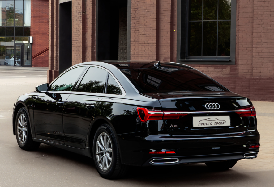 Аренда audi a6 бизнес класса 2020 года в городе Москва Нахимовский проспект от 7600 руб./сутки, передний привод, двигатель: бензин, объем 2 литра, ОСАГО (Мультидрайв), без водителя, недорого, вид 2 - RentRide