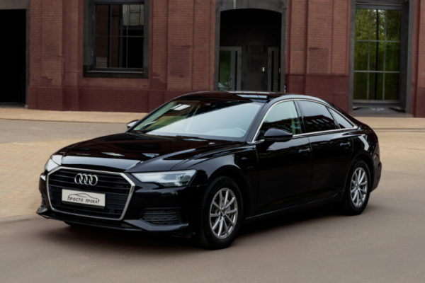 Прокат авто audi a6 бизнес класса 2020 года в городе Москва Нахимовский проспект от 7600 руб./сутки, передний привод, двигатель: бензин, объем 2 литра, ОСАГО (Мультидрайв), без водителя, недорого - RentRide