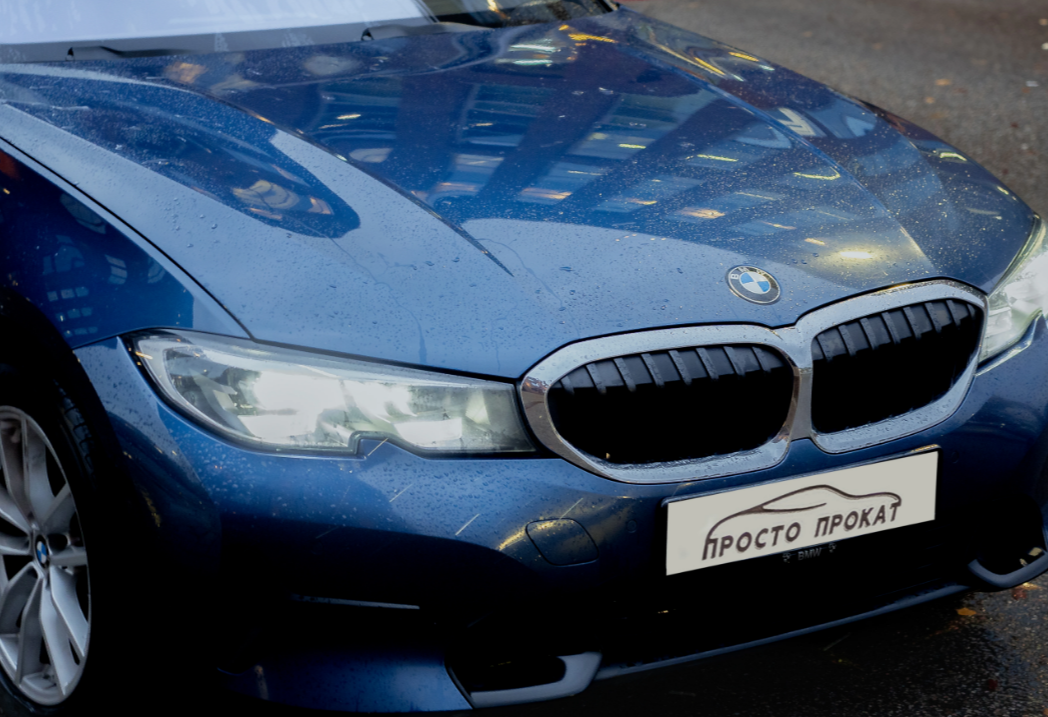 Аренда bmw 3-serii бизнес класса 2021 года в городе Москва Нахимовский проспект от 7200 руб./сутки, задний привод, двигатель: бензин, объем 2 литра, ОСАГО (Мультидрайв), без водителя, недорого, вид 3 - RentRide