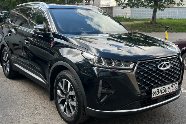 Прокат авто chery tiggo-7-pro-max комфорт класса 2023 года в городе Москва Бульвар Рокоссовского от 3200 руб./сутки, передний привод, двигатель: бензин, объем 1.5 литров, ОСАГО (Впишу в полис), без водителя, недорого - RentRide