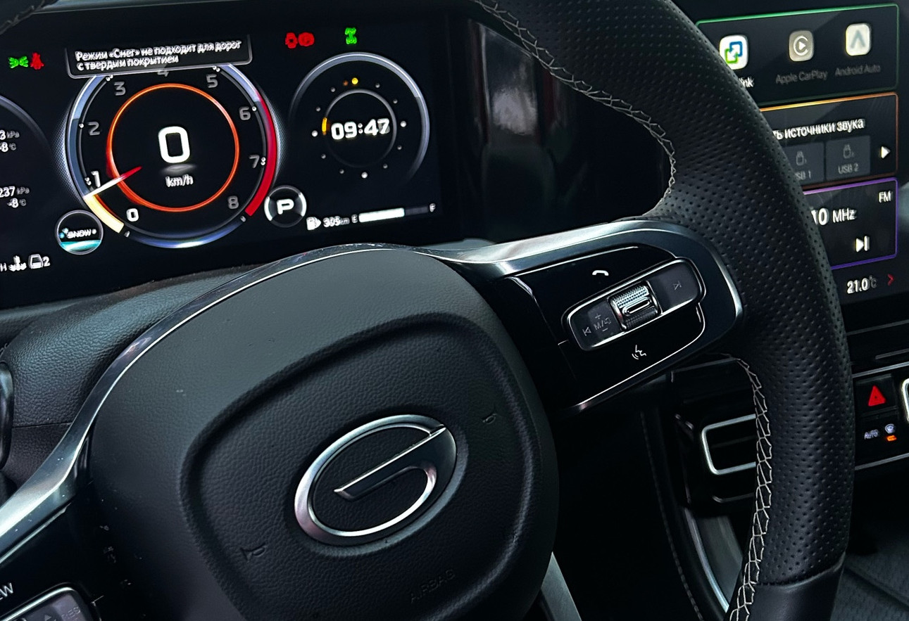 Аренда gac gs8 бизнес класса 2024 года в городе Москва Речной вокзал от 5600 руб./сутки, полный привод, двигатель: бензин, объем 2 литра, каско (Впишу в полис), ОСАГО (Впишу в полис), без водителя, недорого, вид 5 - RentRide