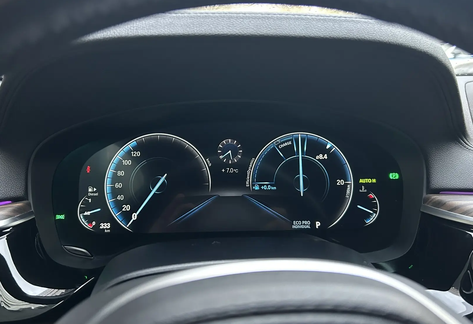 Аренда bmw 5-serii бизнес класса 2019 года в городе Москва Крылатское от 9200 руб./сутки, полный привод, двигатель: дизель, объем 3 литра, каско (Мультидрайв), ОСАГО (Мультидрайв), без водителя, недорого, вид 17 - RentRide