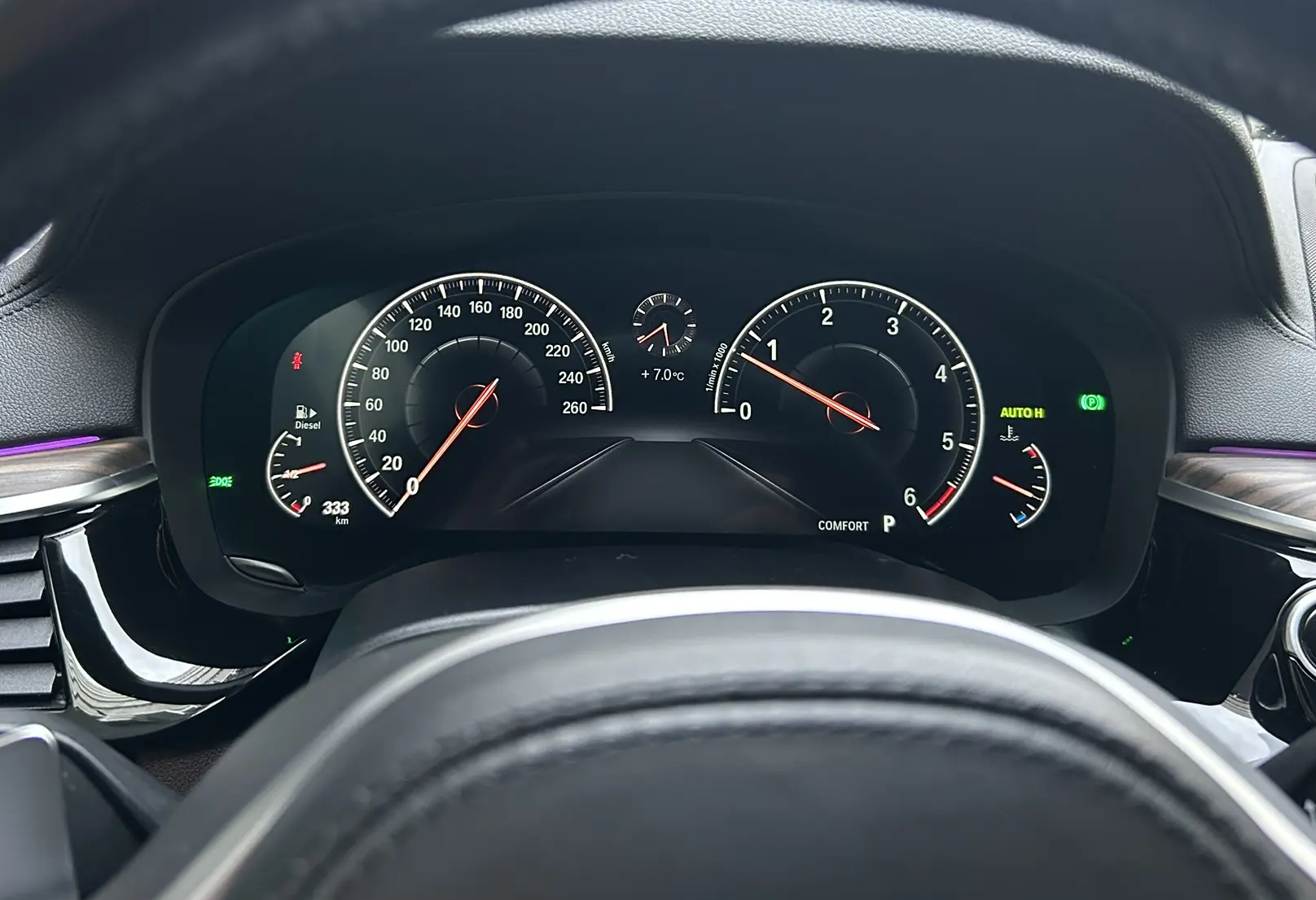 Аренда bmw 5-serii бизнес класса 2019 года в городе Москва Крылатское от 9200 руб./сутки, полный привод, двигатель: дизель, объем 3 литра, каско (Мультидрайв), ОСАГО (Мультидрайв), без водителя, недорого, вид 16 - RentRide