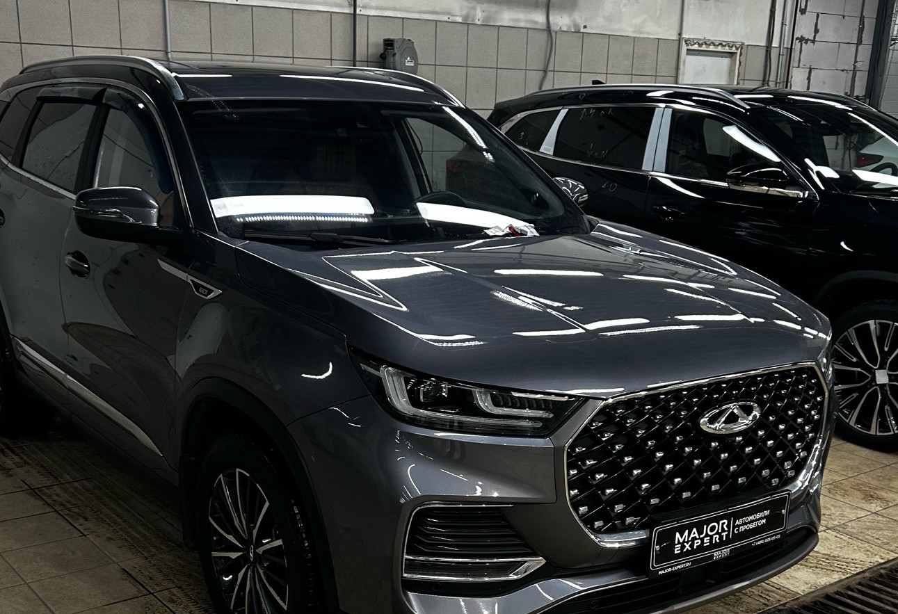 Аренда chery tiggo-8-pro-max эконом класса 2022 года в городе Москва Крюково от 4000 руб./сутки, полный привод, двигатель: бензин, объем 2 литра, ОСАГО (Впишу в полис), без водителя, недорого, вид 3 - RentRide