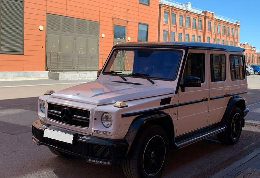 Аренда mercedes-benz g-klass 2016 года в городе Москва от 18400 руб./сутки, полный привод, двигатель: бензин, объем 4 литра, каско (Впишу в полис), ОСАГО (Впишу в полис), без водителя, недорого, вид 2 - RentRide