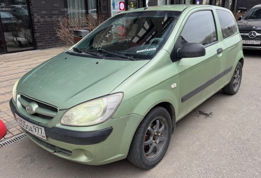 Аренда hyundai getz эконом класса 2007 года в городе Москва от 1200 руб./сутки, передний привод, двигатель: бензин, объем 1.1 литр, ОСАГО (Впишу в полис), без водителя, недорого - RentRide