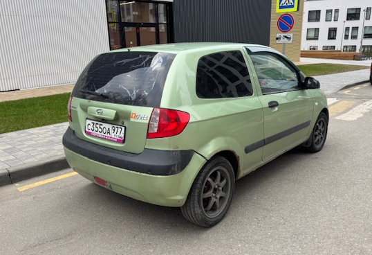 Аренда hyundai getz эконом класса 2007 года в городе Москва от 1200 руб./сутки, передний привод, двигатель: бензин, объем 1.1 литр, ОСАГО (Впишу в полис), без водителя, недорого, вид 3 - RentRide