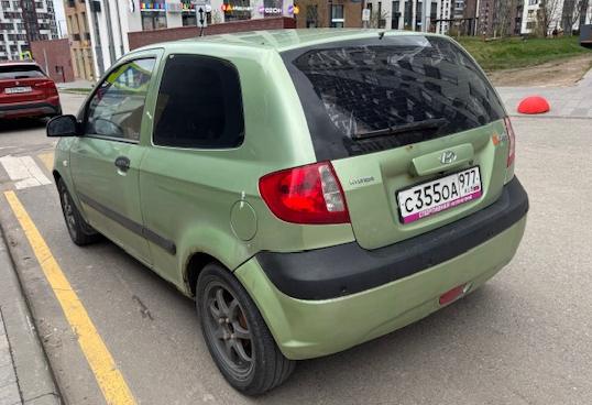 Аренда hyundai getz эконом класса 2007 года в городе Москва от 1200 руб./сутки, передний привод, двигатель: бензин, объем 1.1 литр, ОСАГО (Впишу в полис), без водителя, недорого, вид 4 - RentRide