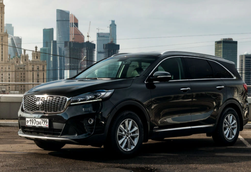 Аренда kia sorento комфорт класса 2019 года в городе Москва Нахимовский проспект от 5920 руб./сутки, передний привод, двигатель: бензин, объем 2.4 литра, ОСАГО (Мультидрайв), без водителя, недорого - RentRide