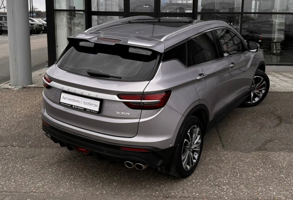 Аренда belgee x50 эконом класса 2024 года в городе Москва Коптево от 3040 руб./сутки, передний привод, двигатель: бензин, объем 1.5 литров, каско (Мультидрайв), ОСАГО (Мультидрайв), без водителя, недорого, вид 5 - RentRide