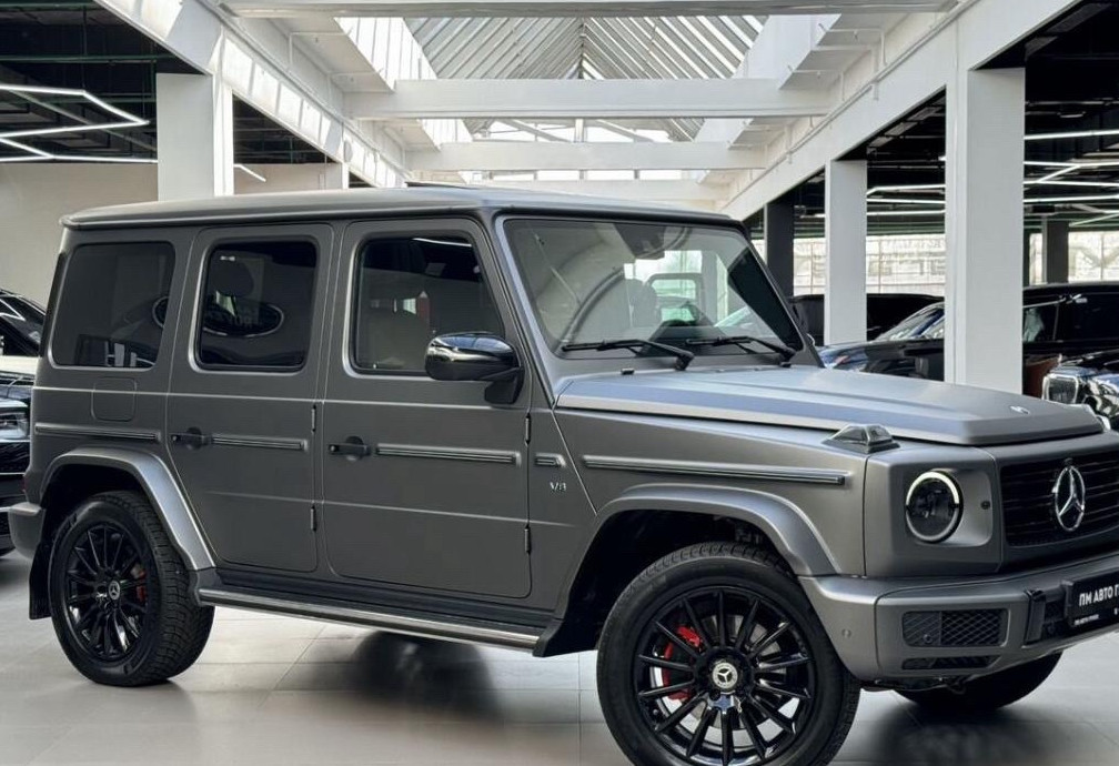 Аренда mercedes-benz g-klass премиум класса 2021 года в городе Москва Кутузовская от 36000 руб./сутки, передний привод, двигатель: дизель, объем 450 литров, каско (Мультидрайв), ОСАГО (Мультидрайв), без водителя, недорого, вид 5 - RentRide