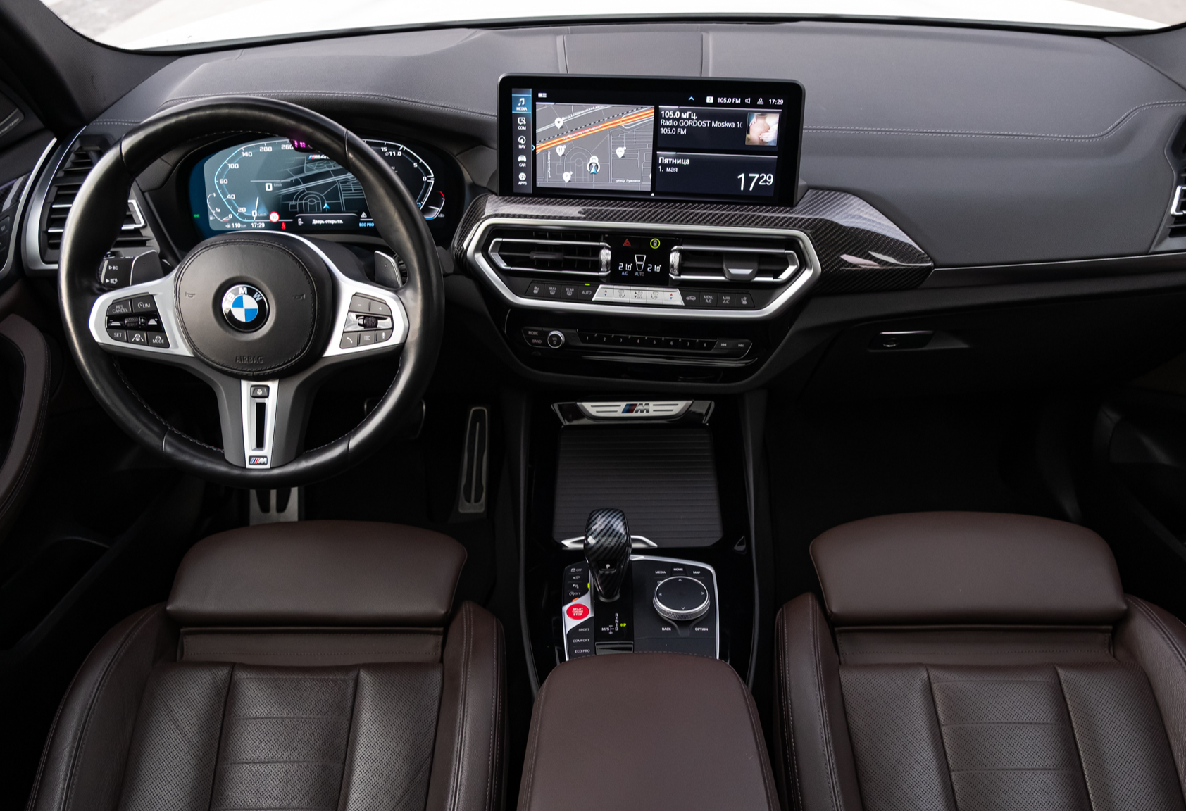 Аренда bmw x3 премиум класса 2022 года в городе Москва Тульская от 15120 руб./сутки, полный привод, двигатель: бензин, объем 3 литра, каско (Мультидрайв), ОСАГО (Мультидрайв), без водителя, недорого, вид 9 - RentRide