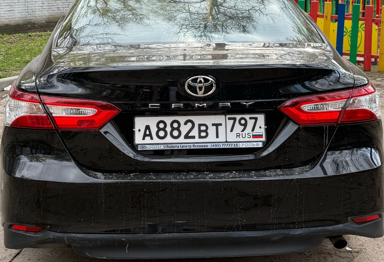 Аренда toyota camry бизнес класса 2021 года в городе Москва Нагорная от 5500 руб./сутки, передний привод, двигатель: бензин, объем 2 литра, каско (Впишу в полис), ОСАГО (Впишу в полис), без водителя, недорого, вид 5 - RentRide