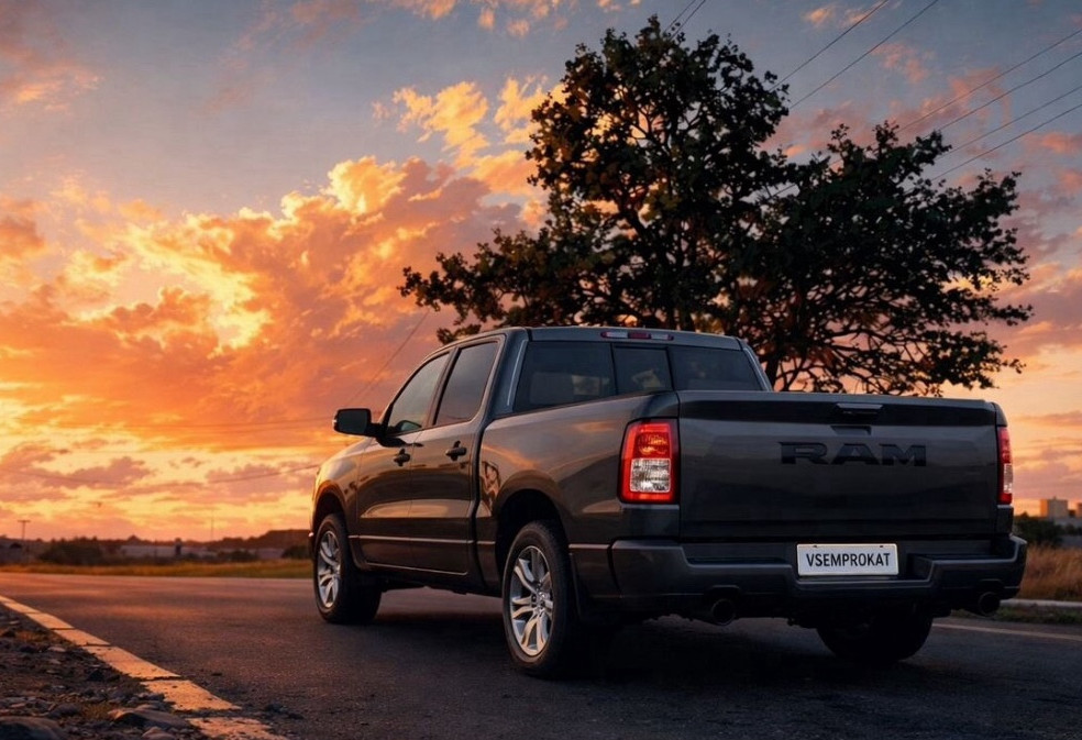 Аренда ram 1500 премиум класса 2022 года в городе Москва от 15200 руб./сутки, полный привод, двигатель: бензин, объем 5.7 литров, ОСАГО (Впишу в полис), без водителя, недорого, вид 2 - RentRide
