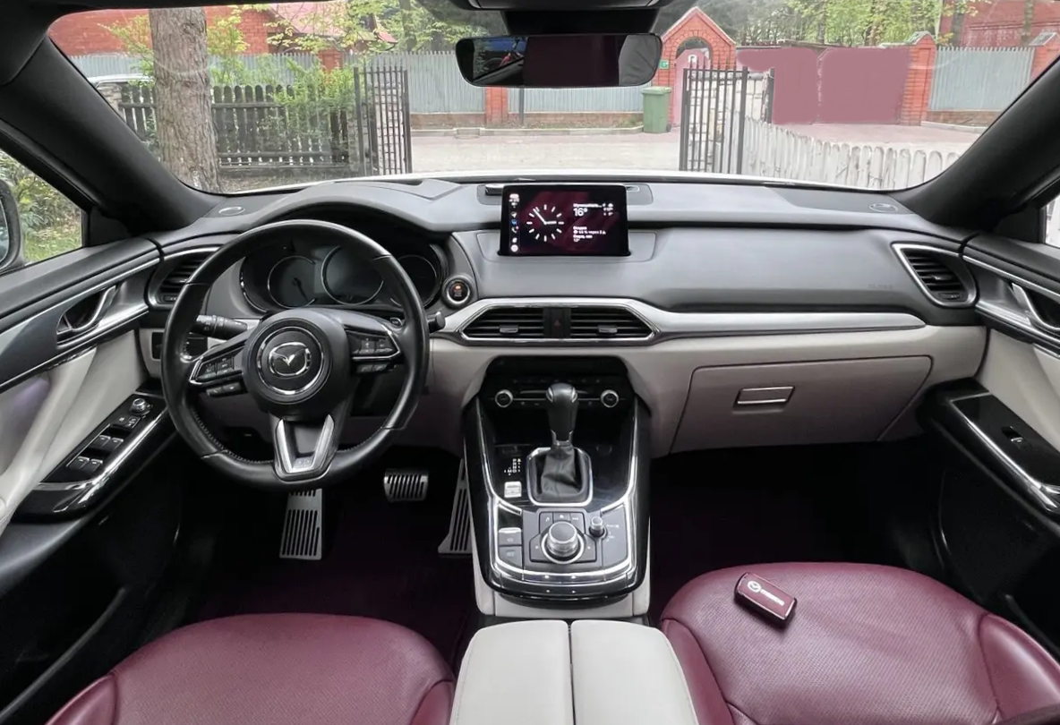 Аренда mazda cx-9 комфорт класса 2021 года в городе Москва Жулебино от 9520 руб./сутки, полный привод, двигатель: бензин, объем 2.5 литров, каско (Мультидрайв), ОСАГО (Мультидрайв), без водителя, недорого, вид 2 - RentRide