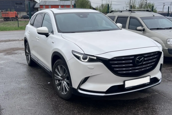 Прокат авто mazda cx-9 комфорт класса 2021 года в городе Москва Жулебино от 9520 руб./сутки, полный привод, двигатель: бензин, объем 2.5 литров, каско (Мультидрайв), ОСАГО (Мультидрайв), без водителя, недорого - RentRide
