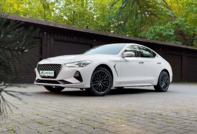 Аренда genesis g70 комфорт класса 2019 года в городе Москва от 4792 руб./сутки, полный привод, двигатель: бензин, объем 2 литра, каско (Мультидрайв), ОСАГО (Впишу в полис), без водителя, недорого - RentRide