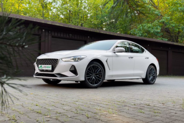 Прокат авто genesis g70 комфорт класса 2019 года в городе Калининград от 4792 руб./сутки, полный привод, двигатель: бензин, объем 2 литра, каско (Мультидрайв), ОСАГО (Впишу в полис), без водителя, недорого - RentRide