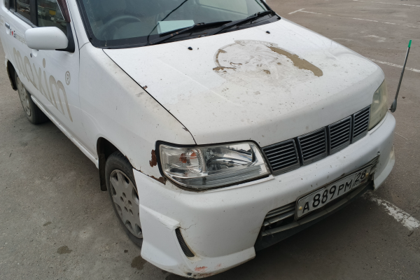 Прокат авто nissan cube эконом класса 2001 года в городе Благовещенск от 880 руб./сутки, передний привод, двигатель: бензин, объем 1.3 литра, каско (Впишу в полис), ОСАГО (Впишу в полис), без водителя, недорого - RentRide