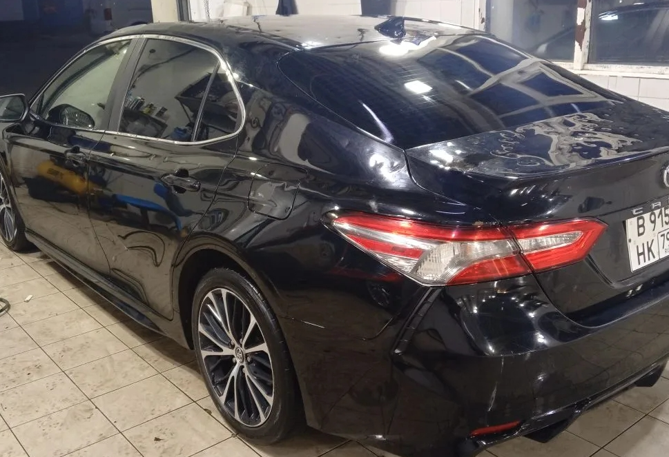 Аренда toyota camry эконом класса 2019 года в городе Москва Новые Черемушки от 2900 руб./сутки, передний привод, двигатель: бензин, объем 2.5 литров, ОСАГО (Впишу в полис), без водителя, недорого - RentRide