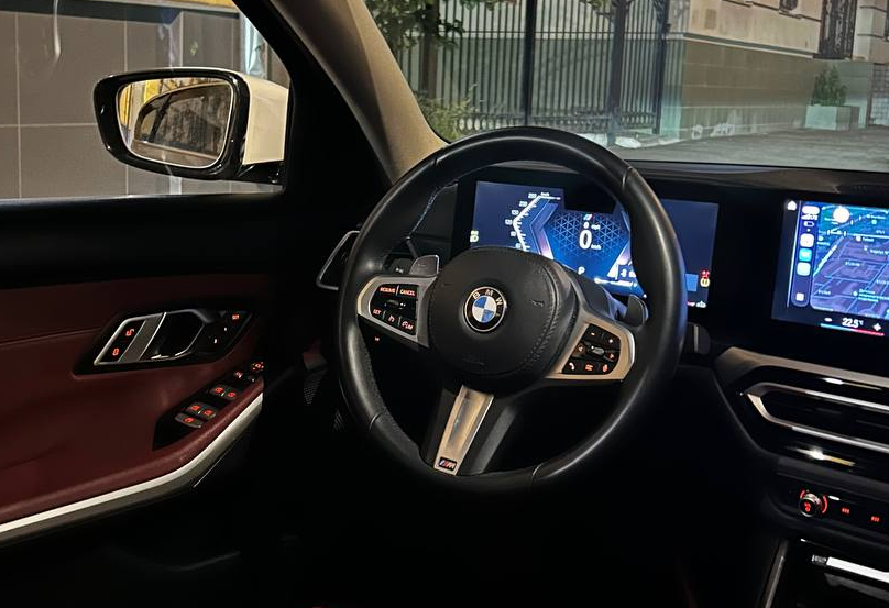 Аренда bmw 3-serii бизнес класса 2023 года в городе Москва Щелковская от 6400 руб./сутки, задний привод, двигатель: бензин, объем 2000 литров, ОСАГО (Мультидрайв), без водителя, недорого, вид 6 - RentRide