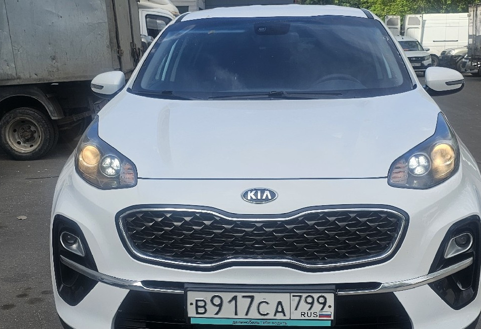Аренда kia sportage стандарт класса 2019 года в городе Москва Нагорная от 4400 руб./сутки, передний привод, двигатель: бензин, объем 2 литра, ОСАГО (Впишу в полис), без водителя, недорого, вид 2 - RentRide