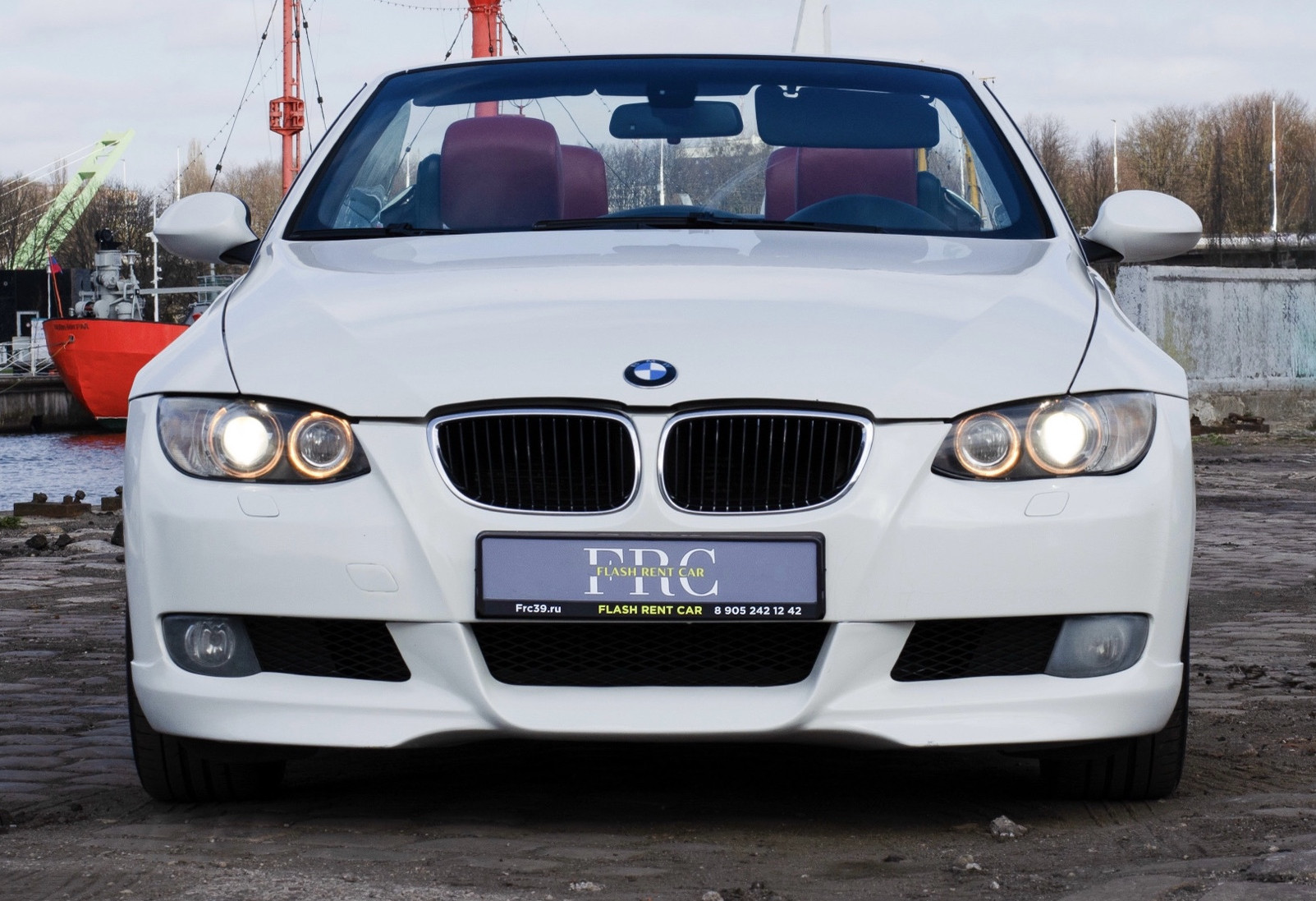 Аренда bmw 3-serii-cabrio бизнес класса 2008 года в городе Москва от 6232 руб./сутки, задний привод, двигатель: бензин, объем 2.5 литров, каско (Впишу в полис), ОСАГО (Мультидрайв), без водителя, недорого, вид 7 - RentRide