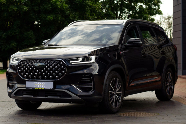 Прокат авто chery tiggo-8-pro комфорт класса 2021 года в городе Калининград от 5032 руб./сутки, полный привод, двигатель: бензин, объем 2 литра, каско (Впишу в полис), ОСАГО (Мультидрайв), без водителя, недорого - RentRide