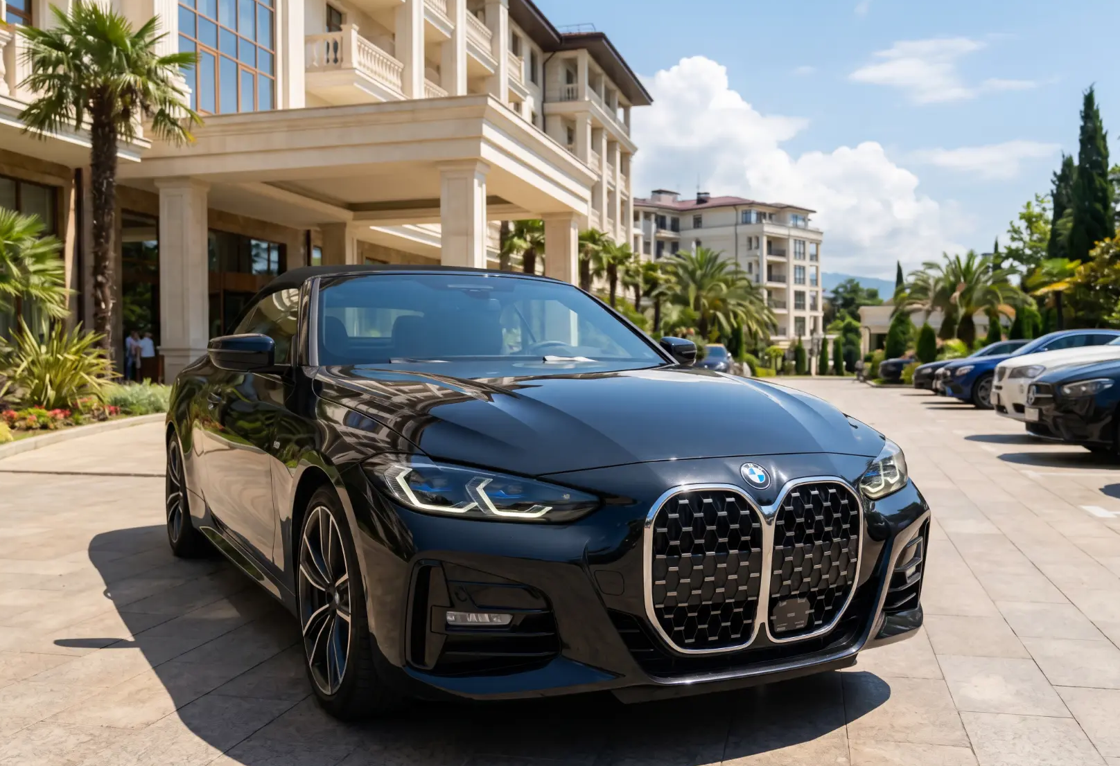 Аренда bmw 4-serii премиум класса 2021 года в городе Москва от 12800 руб./сутки, задний привод, двигатель: гибрид, объем 2 литра, каско (Мультидрайв), ОСАГО (Мультидрайв), без водителя, недорого, вид 4 - RentRide