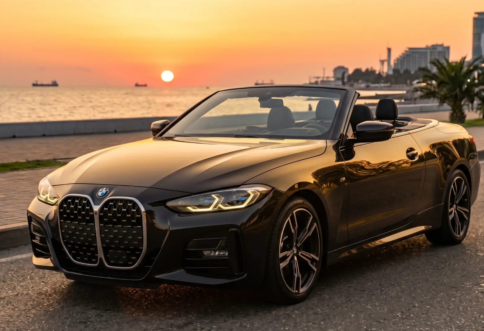 Аренда bmw 4-serii премиум класса 2021 года в городе Москва от 12800 руб./сутки, задний привод, двигатель: гибрид, объем 2 литра, каско (Мультидрайв), ОСАГО (Мультидрайв), без водителя, недорого - RentRide