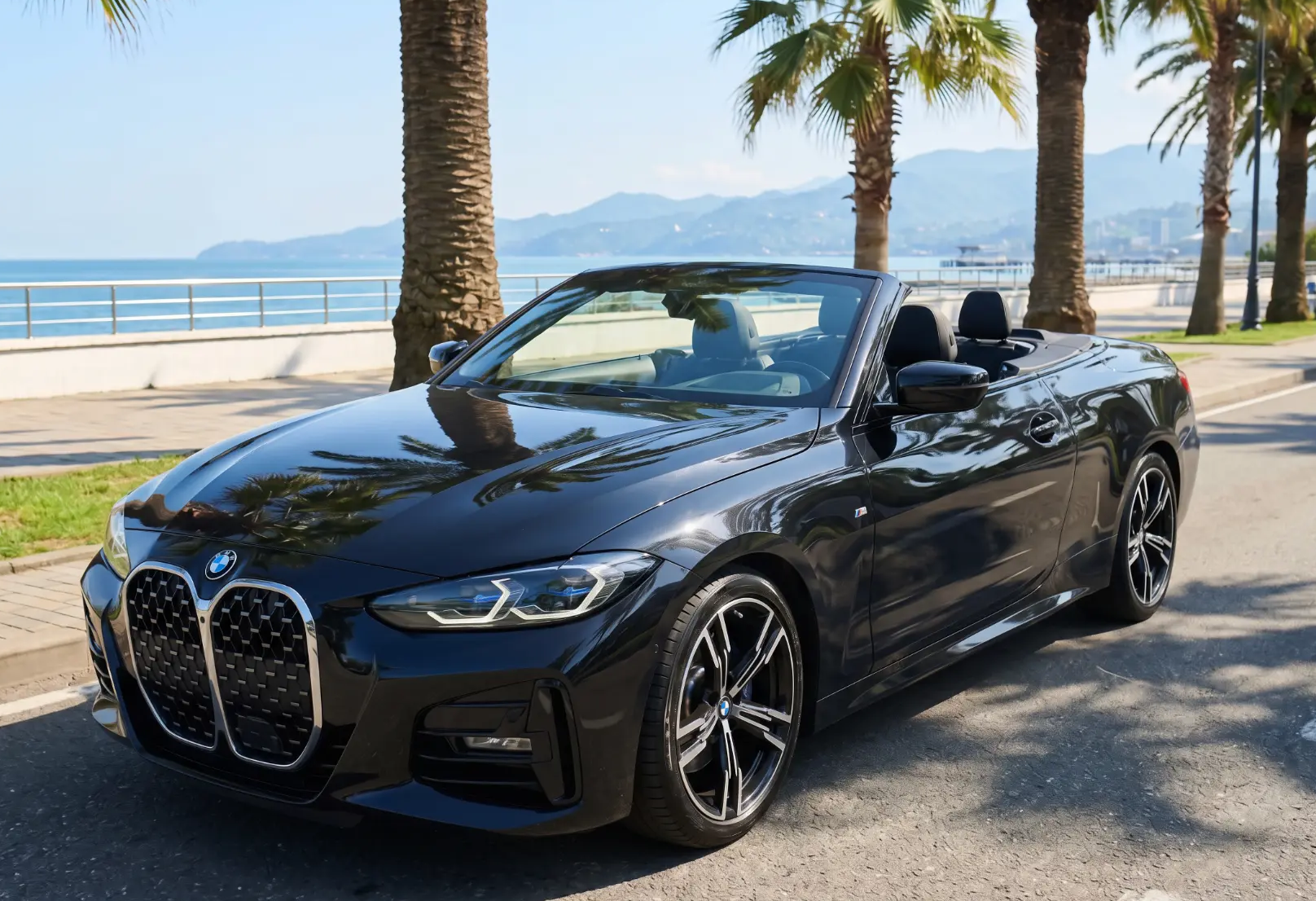 Аренда bmw 4-serii премиум класса 2021 года в городе Москва от 12800 руб./сутки, задний привод, двигатель: гибрид, объем 2 литра, каско (Мультидрайв), ОСАГО (Мультидрайв), без водителя, недорого, вид 3 - RentRide
