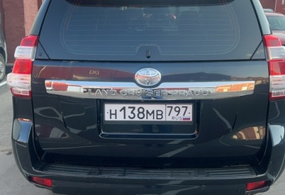 Аренда toyota land-cruiser-prado бизнес класса 2014 года в городе Москва Волгоградский проспект от 4960 руб./сутки, полный привод, двигатель: дизель, объем 3000 литров, ОСАГО (Мультидрайв), без водителя, недорого, вид 5 - RentRide