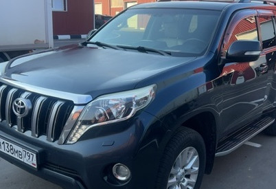 Аренда toyota land-cruiser-prado бизнес класса 2014 года в городе Москва Волгоградский проспект от 4960 руб./сутки, полный привод, двигатель: дизель, объем 3000 литров, ОСАГО (Мультидрайв), без водителя, недорого - RentRide