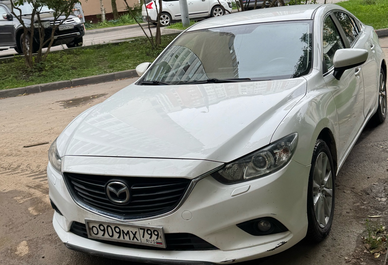 Аренда mazda 6 эконом класса 2015 года в городе Москва Бабушкинская от 3040 руб./сутки, передний привод, двигатель: бензин, объем 2 литра, ОСАГО (Впишу в полис), без водителя, недорого, вид 4 - RentRide