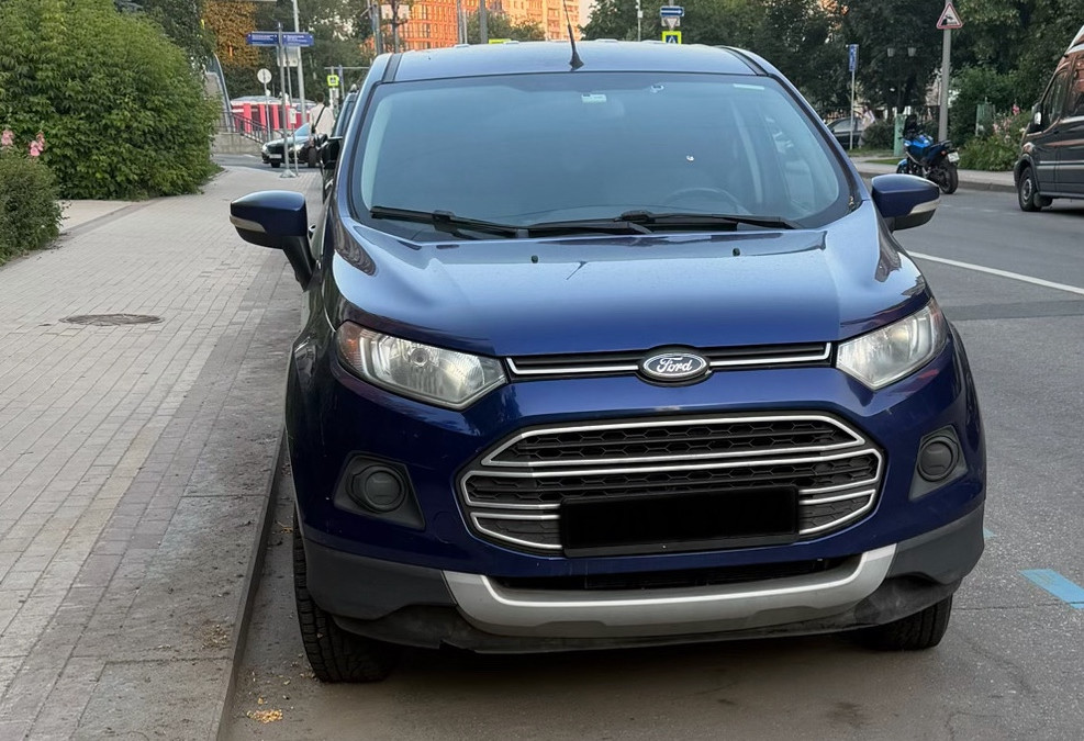 Аренда ford ecosport комфорт класса 2016 года в городе Москва Бауманская от 3200 руб./сутки, передний привод, двигатель: бензин, объем 1.6 литров, ОСАГО (Впишу в полис), без водителя, недорого, вид 6 - RentRide