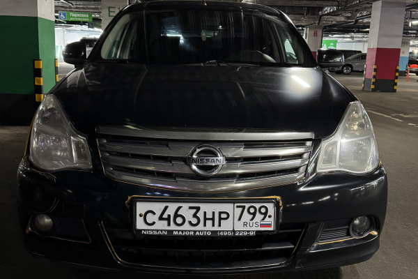 Прокат авто nissan almera эконом класса 2017 года в городе Москва Новогиреево от 1680 руб./сутки, передний привод, двигатель: бензин, объем 1.6 литров, ОСАГО (Мультидрайв), без водителя, недорого - RentRide