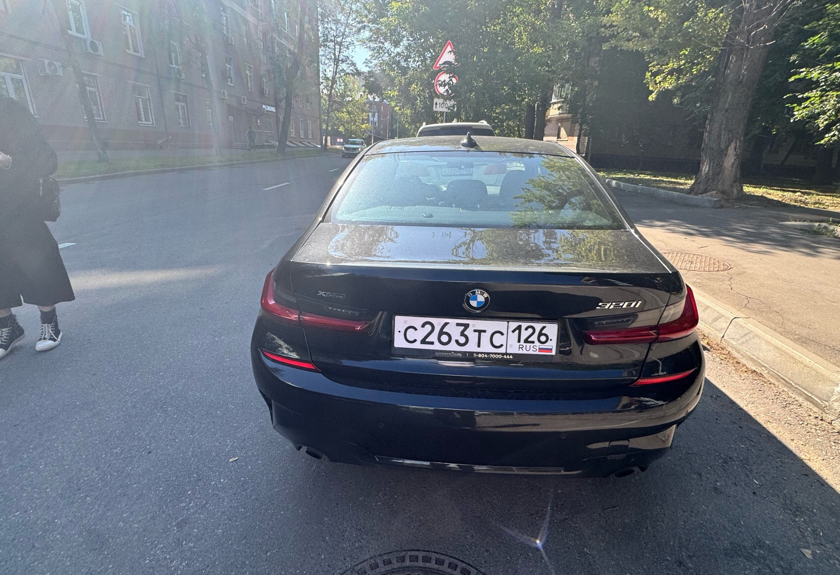 Аренда bmw 3-serii бизнес класса 2021 года в городе Москва Нагорная от 7992 руб./сутки, полный привод, двигатель: бензин, объем 2 литра, ОСАГО (Впишу в полис), без водителя, недорого, вид 4 - RentRide