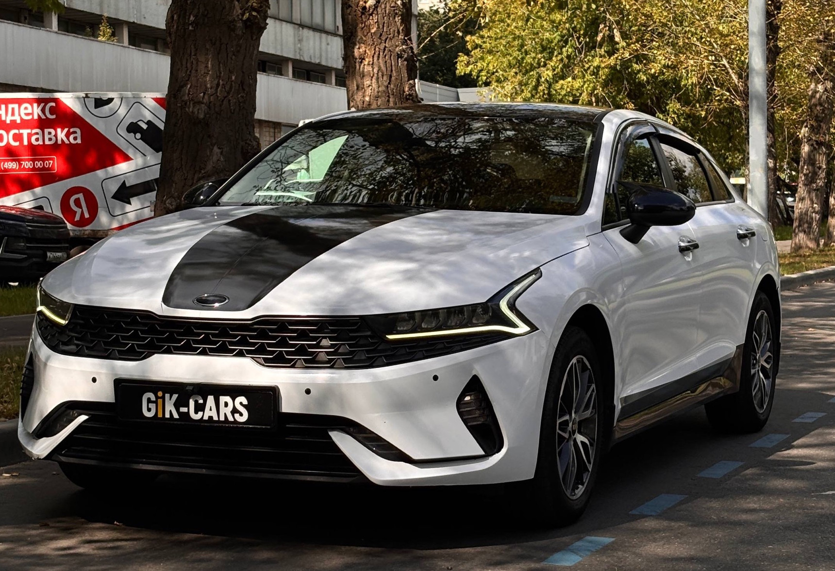 Аренда kia k5 комфорт класса 2021 года в городе Москва Нагорная от 4990 руб./сутки, передний привод, двигатель: бензин, объем 2 литра, ОСАГО (Впишу в полис), без водителя, недорого, вид 3 - RentRide