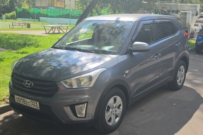 Прокат авто hyundai creta эконом класса 2018 года в городе Москва Нагорная от 3920 руб./сутки, передний привод, двигатель: бензин, объем 1.6 литров, ОСАГО (Впишу в полис), без водителя, недорого - RentRide