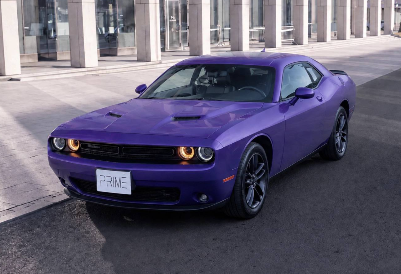 Аренда dodge challenger премиум класса 2019 года в городе Москва Тульская от 10800 руб./сутки, задний привод, двигатель: бензин, объем 3.6 литров, каско (Мультидрайв), ОСАГО (Мультидрайв), без водителя, недорого - RentRide