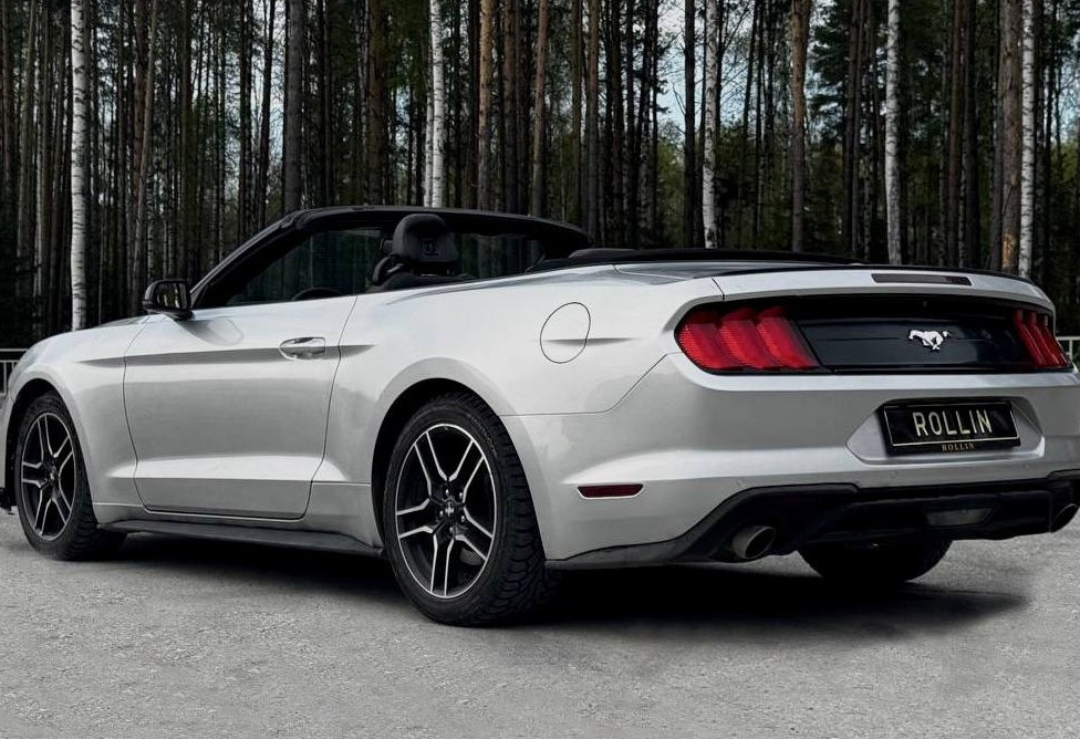 Аренда ford mustang премиум класса 2018 года в городе Москва Печатники от 11200 руб./сутки, задний привод, двигатель: бензин, объем 2.3 литра, каско (Впишу в полис), ОСАГО (Мультидрайв), без водителя, недорого, вид 2 - RentRide