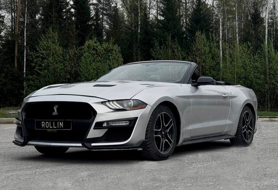 Аренда ford mustang премиум класса 2018 года в городе Москва Печатники от 11200 руб./сутки, задний привод, двигатель: бензин, объем 2.3 литра, каско (Впишу в полис), ОСАГО (Мультидрайв), без водителя, недорого - RentRide