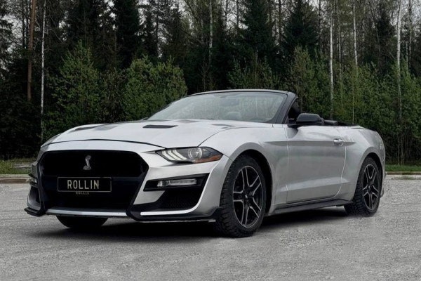 Прокат авто ford mustang премиум класса 2018 года в городе Москва Печатники от 11200 руб./сутки, задний привод, двигатель: бензин, объем 2.3 литра, каско (Впишу в полис), ОСАГО (Мультидрайв), без водителя, недорого - RentRide