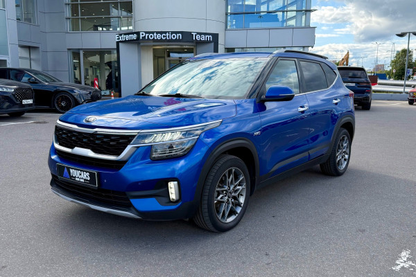 Прокат авто kia seltos комфорт класса 2022 года в городе Москва от 3400 руб./сутки, полный привод, двигатель: бензин, объем 2 литра, каско (Мультидрайв), ОСАГО (Мультидрайв), без водителя, недорого - RentRide
