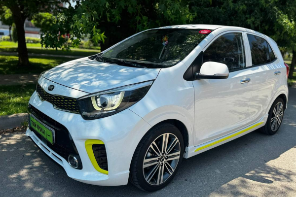 Прокат авто kia morning эконом класса 2018 года в городе Краснодар от 2600 руб./сутки, передний привод, двигатель: бензин, объем 1 литр, ОСАГО (Мультидрайв), без водителя, недорого - RentRide