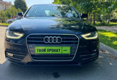 Аренда audi a4 комфорт класса 2013 года в городе Москва от 3600 руб./сутки, передний привод, двигатель: бензин, объем 1.8 литров, ОСАГО (Мультидрайв), без водителя, недорого, вид 3 - RentRide