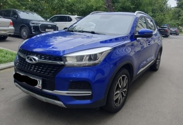 Аренда chery tiggo-4 комфорт класса 2022 года в городе Москва Улица 1905 года от 2520 руб./сутки, передний привод, двигатель: бензин, объем 1.5 литров, ОСАГО (Мультидрайв), без водителя, недорого - RentRide